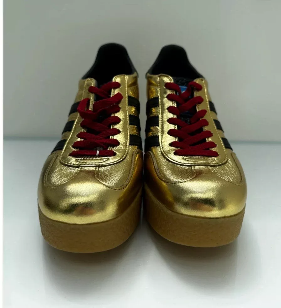 Baskets compensées Gucci Gold Gazelle taille 40,5