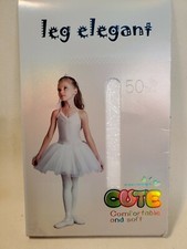 Leg Elegant Girls Navy 50 DEN Size 5-7 CUTE Comfortable and soft.