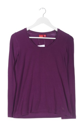 Blouse Zara à Manches Longues - Taille 36, Violet, Style Décontracté, Occasion