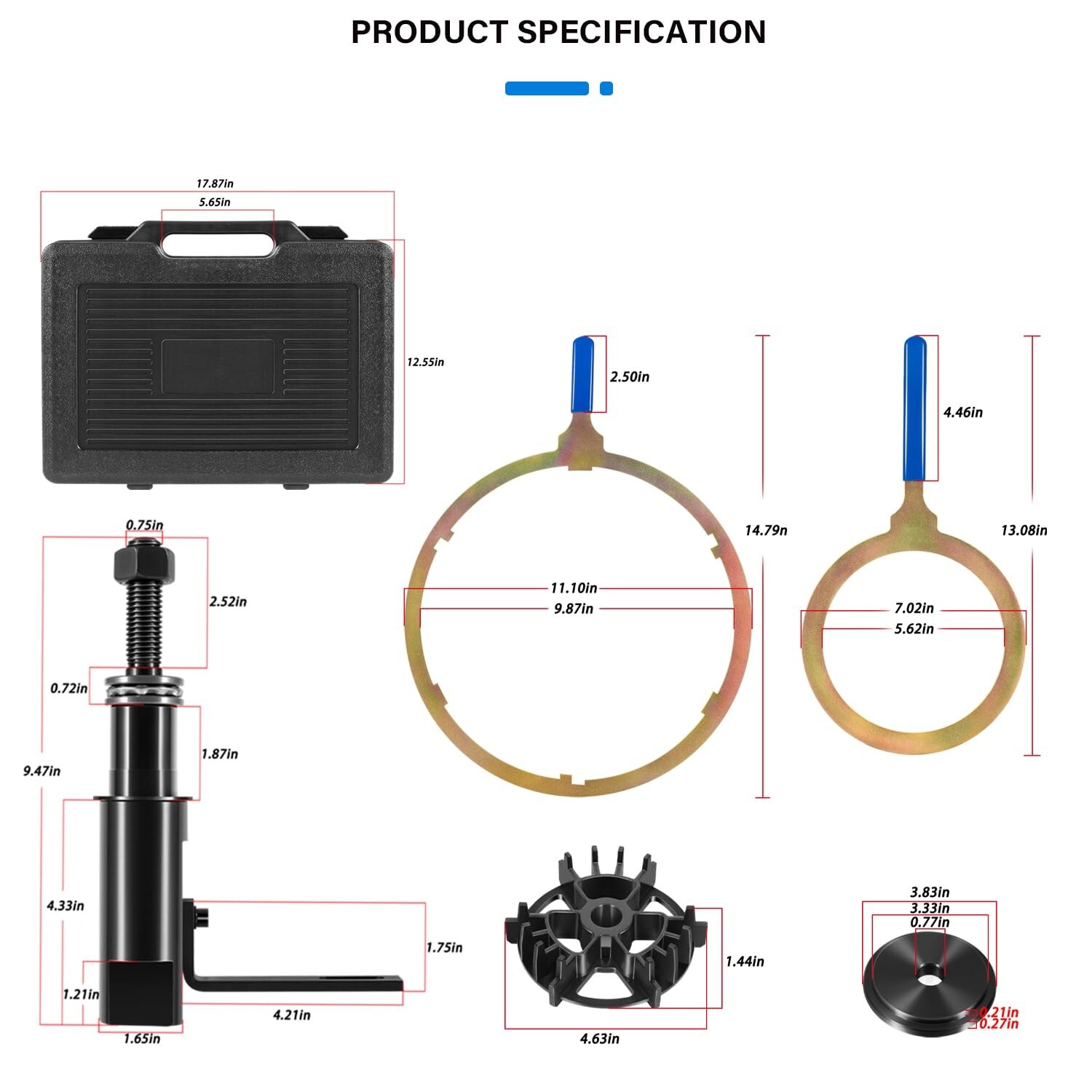 Dual Clutch Transmission Reinstall Reset Tool Set Suitable for Ford Focus DCT...