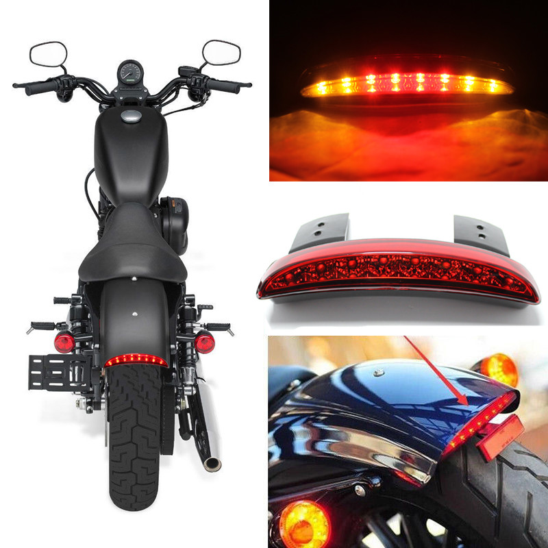 MOTORCYCLE FENDER LED TURN SIGNAL TAIL LIGHT FOR HARLEY