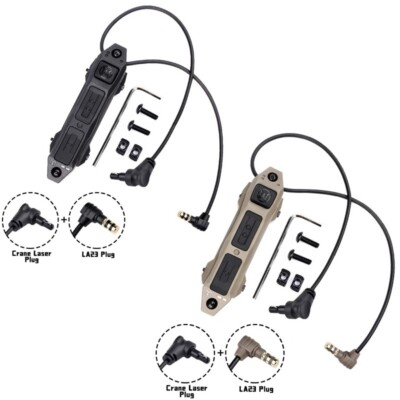 #ad Tactical Augmented Pressure Remote Switch LA23 Crane Plug For DBAL A2 M300M600 $42.64