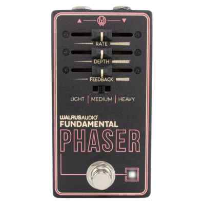 Walrus Audio Fundamental Phaser Pedal Effektpedal Effekt Gitarre Guitar Effects