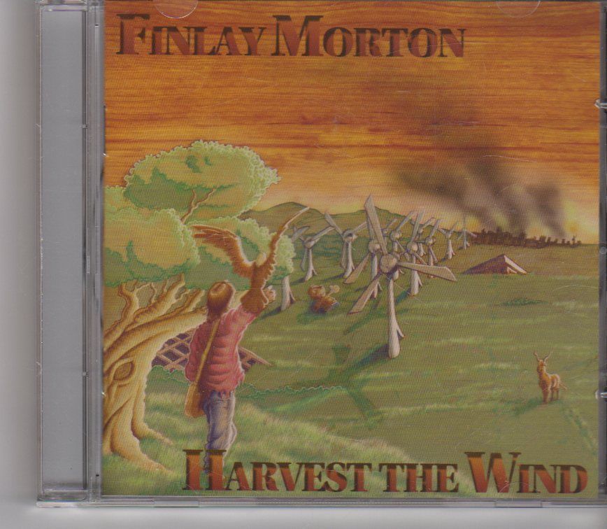 (GA153) Finlay Morton, Harvest The Wind - 2013 CD