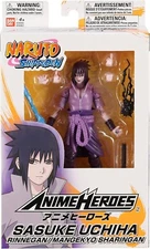 Bandai Naruto Shippuden Sasuke (Rinnegan/Magenkyo Sharingan) Anime Heroes Figure