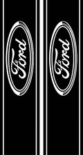 Bedstripes Graphic Decal . Compatible With Ford F Series Trucks. Sold As A Set