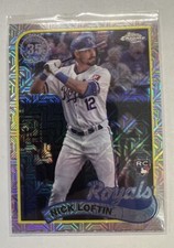 2024 Topps Update Nick Loftin R/C Chrome Anniversary Mojo