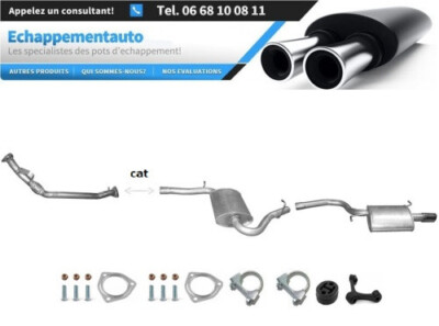 Audi A4 B6 2.0 FSI (2002-2004) Limousine + Pause System D'Auspuff