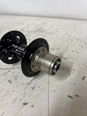 Pub Hub 32h 148mm x 12mm Rear Hub Black Framed | eBay
