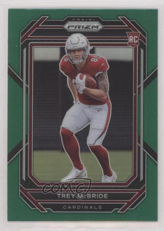 2022 Panini Prizm Rookies Green Prizm Trey McBride #327 2qw