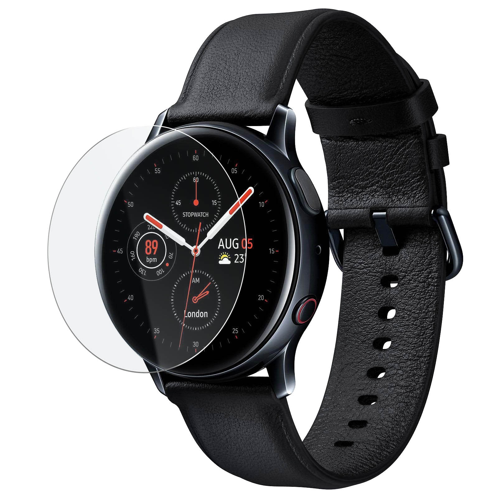 Film Galaxy Watch Active 2 40mm anti-graffio silicone souple transparent
