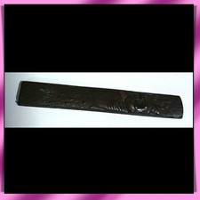 Antica spada giapponese Tsuka 柄 Mumei 無銘 Tiger Edo epoca piccola lama