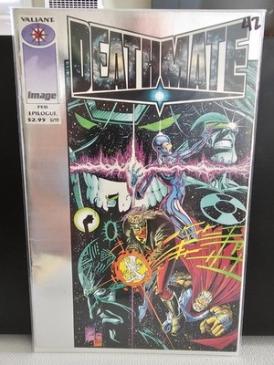 1993 Deathmate Epilogue - Image Comics Valiant - Foil Cover