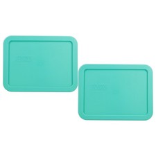 Pyrex 7210-PC 3-Cup Light Green Replacement Lid (2-Pack)