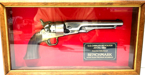 U.S. Cavalry Revolver (Framed Lithograph) 44 Cal. 1860. Teem Slinger Series