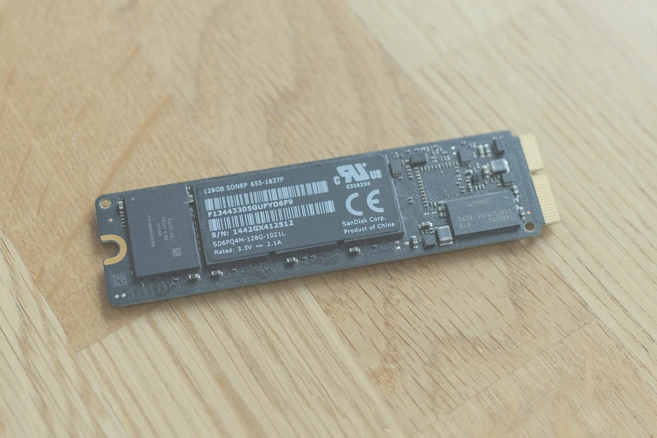Apple iMac 5K MacBook SSD 128GB SanDisk 655-1837 SD6PQ4M-128G-1021 SDNEP - Bild 1 von 2