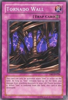 Tornado Wall DB1-EN226 Common / Short Print Dark Beginning 1 Yu-Gi-Oh NM/M