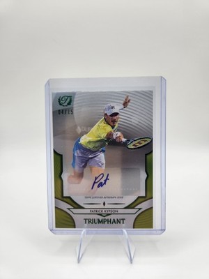2025 Topps Triumphant Tennis Patrick Kypson Tennis Ball Auto /15