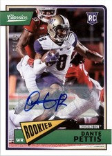2018 Classics Significant Signatures #261 Dante Pettis Auto /99 - FB