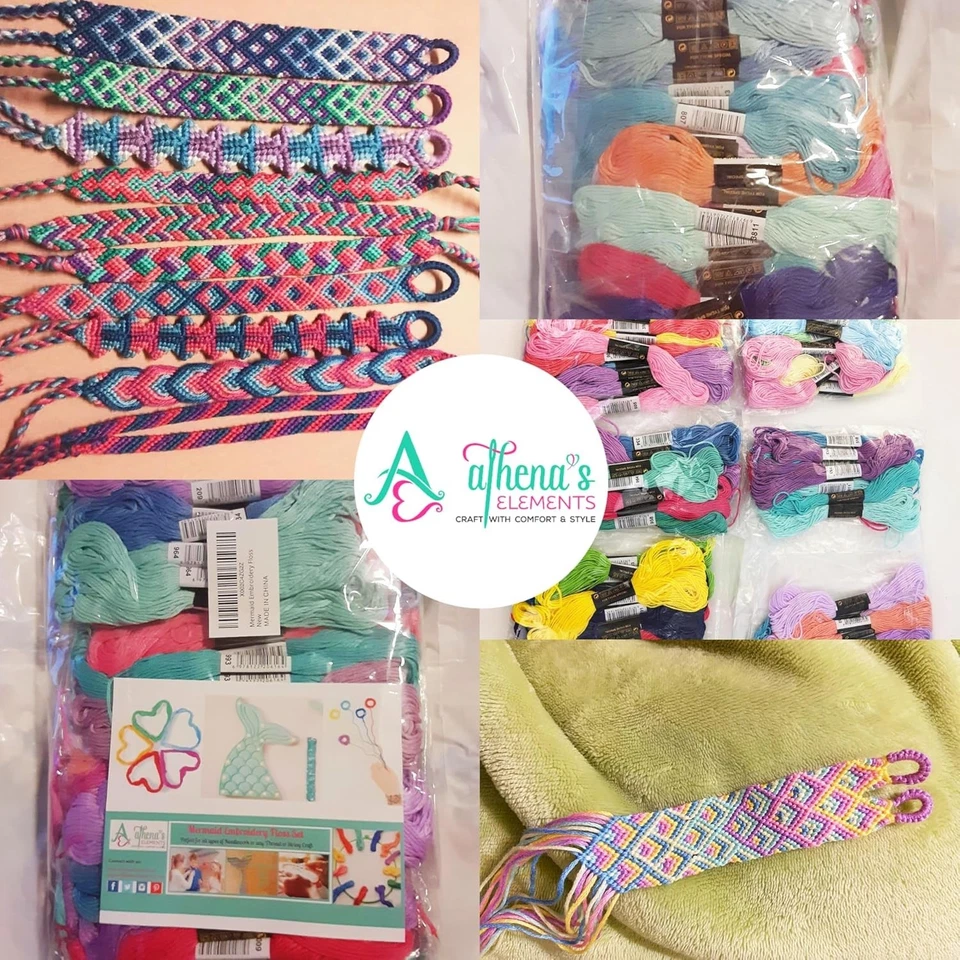 Rainbow Embroidery Floss Set - 200 Colors for All Crafting Needs - Image 4 of 4