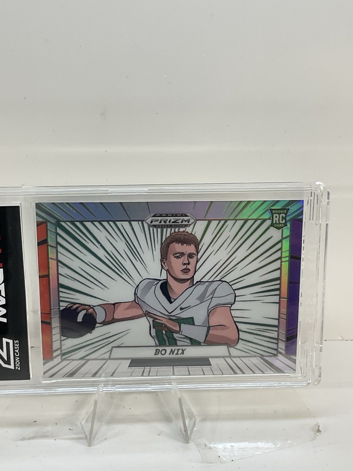 2024 Panini Prizm Draft Picks Bo Nix Rookie Manga CASE HIT SP RC #MGABNX 🔥