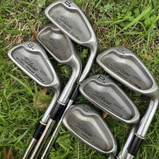 TITLEIST🚩DTR Iron Set /6-9+PW+SW / Reg Flex Steel Shafts (GC+)
