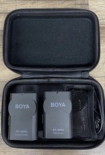 Wireless Lavalier Microphone System BOYA BY-WM4 PRO 2.4GHz Video Mic Transmitter