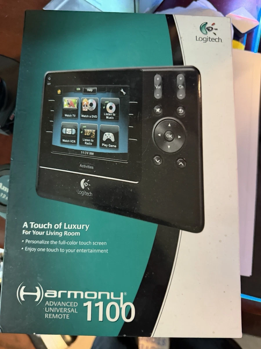 (未使用･未開封品)ロジテック　Logitech Harmony 1100 Universal Remote タッチスクリーン ロジテック Logitech Harmony 1100 Universal Remote タッチスクリーン