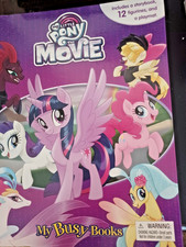 My Little Pony The Movie My Busy Books Storage Box Only Great Shape Very Clean