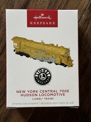 HALLMARK 2025 NEW YORK CENTRAL 700E HUDSON LOCOMOTIVE LIMITED EDITION ORNAMENT