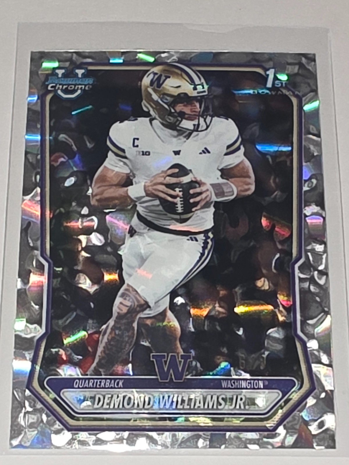 2026 Bowman Football First Day Issue Demond Williams Jr. 6/8 #BCP-182