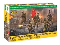 Zvezda 3718 - 1/35 Sowjetische Infanterie Berlin 1945 - Neu