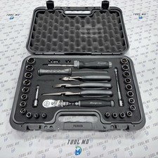 Snap-on Tools New 33pc 38 Drive Metric Sae Assorted Service Set 233fsmbfdt