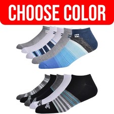 Billabong Men's Half Cushion Low Cut Socks 5-Pack Size 10-13 - Choose Color NEW