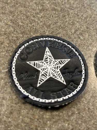 Lot 2 Converse All Star Chuck Taylor Patch American Shoe Sneaker Badge Logo RARE - Picture 2 of 4