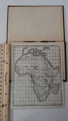small Antique Map~1881~Africa In A Nutshell For the Million or Light on the Da..
