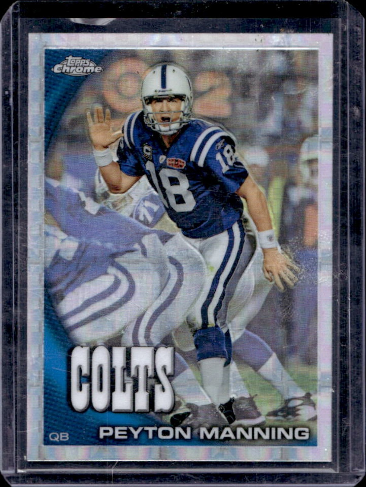 2010 Topps Chrome Peyton Manning Xfractors #C50 Colts