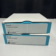 2 Bx Brava Stoma Skin Coloplast Barrier Protective Sheets 4" x 4" #032105 2026