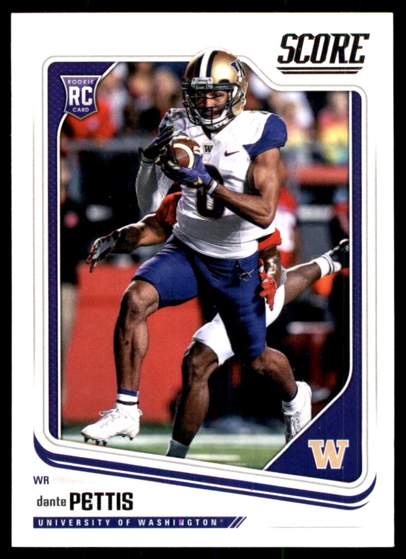 Dante Pettis Panini Score #392 Base