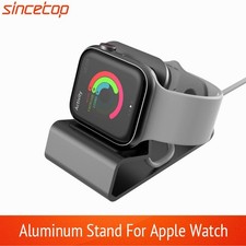 Aluminum Apple Watch Charger Stand Dock Station Magnetic 