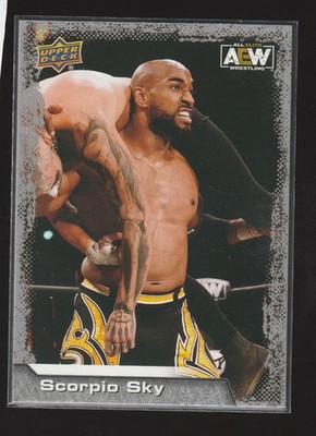 2022 Upper Deck AEW #26 Scorpio Sky