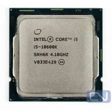 Intel Core i5-10600K 4.1GHz 12MB SRH6R FCLGA1200 B Grade CPU Processor