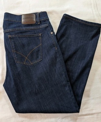 Brax Feel Good Cooper Masterpiece Jeans Mens 36x29 Regular Fit Dark Blue Denim