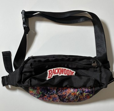 Backwoods Acosta Fanny Pack Belt Bag Black Nug Print Streetwear Hip Pack