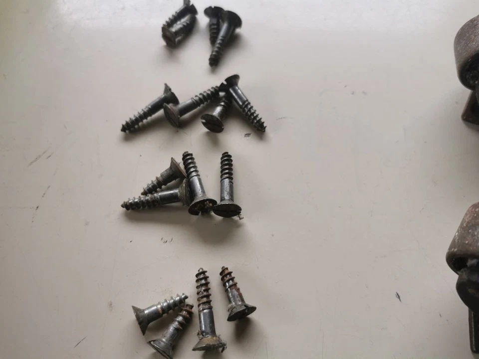 Eisenroller 4 Klavierrollen Möbelroller aus Metall  Lenkrollen Schwerlastrollen - Bild 4 von 4