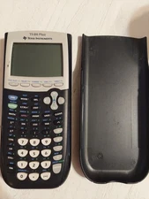 Texas Instruments TI-84 Plus Graphing Calculator / W Case for PARTS ONLY