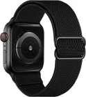 XL Stretch Nylon Band for Apple Watch Series 11/10/9/8/7/6/5/4 SE 42mm Adjustabl