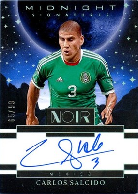 CARLOS SALCIDO 2025-26 PANINI NOIR ROAD TO FIFA WORLD CUP MIDNIGHT AUTO SP 65/99