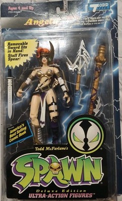 Todd McFarlane s ''Angela'' Spawn Deluxe Edition Ultra-Action Figure 1995
