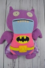 GUND DC Comics Ugly Doll Ice-Bat As Batman 10" Plush Uglydoll Pink Purple